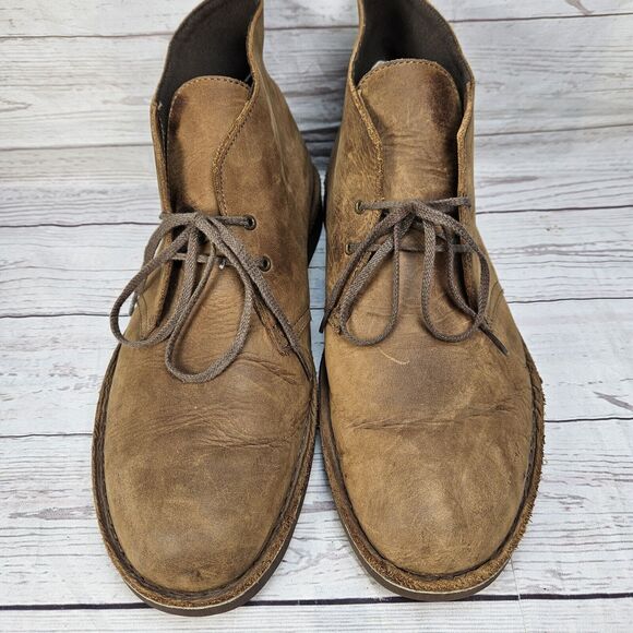 Clarks Originals Desert Chukka Ankle Boots Men's Size US 14M Suede Brown 82286 - Picture 3 of 7